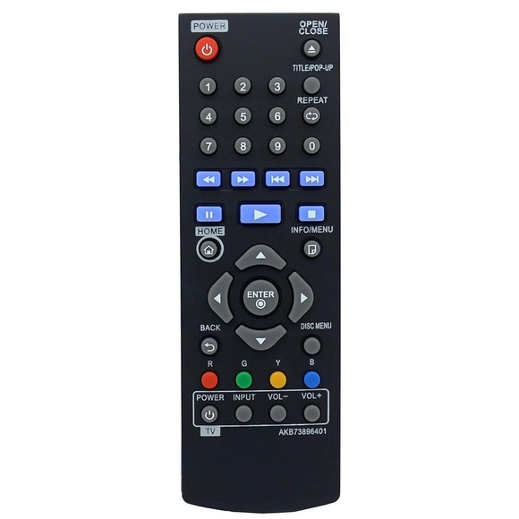 Other - LG AKB73896401 Blu-ray DVD Remote Replacement BP350 BP250 UP870 UP875